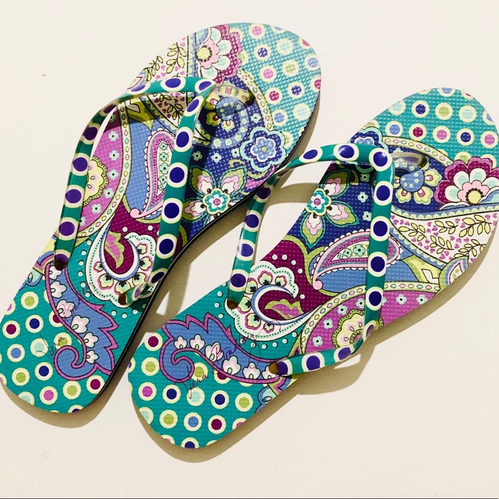 🌷Vera Bradley | Vera Flip Flops🌷